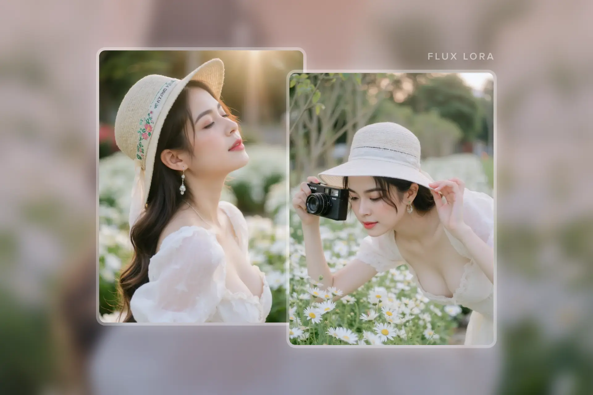 Realistic Flux - White Dream Girl